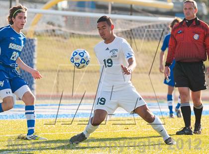 Thumbnail 1 in Brentwood v Webster Schroeder (NYSPHSAA Class AA Semifinal) photogallery.