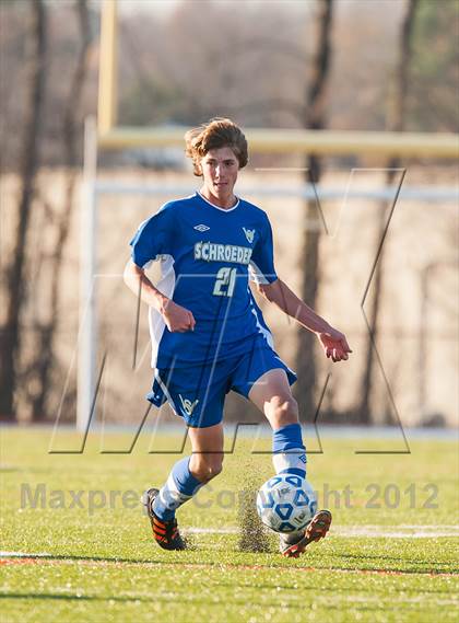 Thumbnail 1 in Brentwood v Webster Schroeder (NYSPHSAA Class AA Semifinal) photogallery.