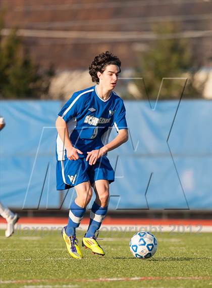 Thumbnail 1 in Brentwood v Webster Schroeder (NYSPHSAA Class AA Semifinal) photogallery.