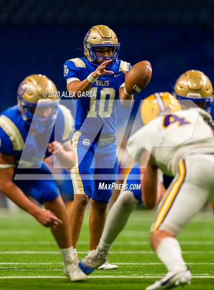 Thumbnail 3 in Alamo Heights vs Pieper (UIL 5A D2 reginal football playoff) photogallery.