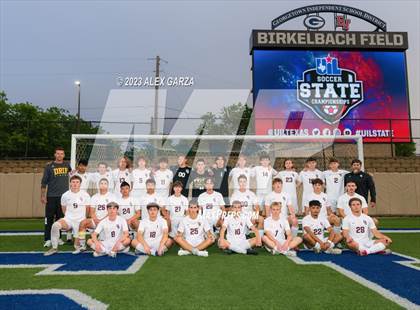 Thumbnail 2 in Allen vs Dripping Springs (UIL 6A Soccer  Semifinal) photogallery.