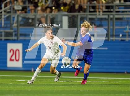 Thumbnail 3 in Allen vs Dripping Springs (UIL 6A Soccer  Semifinal) photogallery.