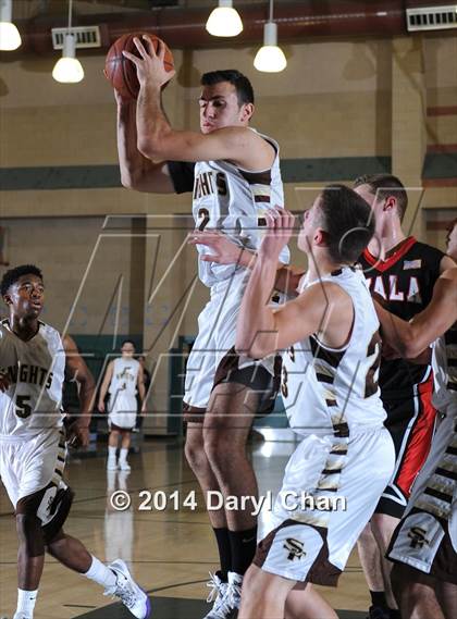 Thumbnail 2 in Ayala vs. St. Francis (San Gabriel Tournament) photogallery.