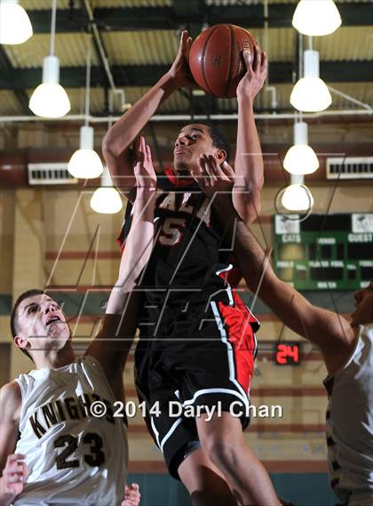 Thumbnail 1 in Ayala vs. St. Francis (San Gabriel Tournament) photogallery.