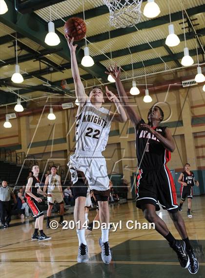 Thumbnail 1 in Ayala vs. St. Francis (San Gabriel Tournament) photogallery.