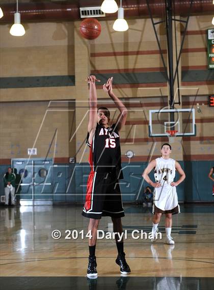 Thumbnail 1 in Ayala vs. St. Francis (San Gabriel Tournament) photogallery.