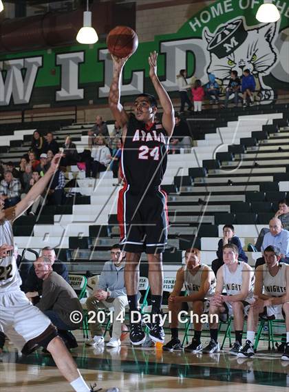 Thumbnail 3 in Ayala vs. St. Francis (San Gabriel Tournament) photogallery.