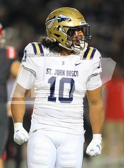 Thumbnail 2 in St. John Bosco vs Mater Dei (CIF SS Div 1 Final) photogallery.