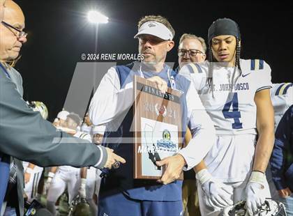 Thumbnail 2 in St. John Bosco vs Mater Dei (CIF SS Div 1 Final) photogallery.