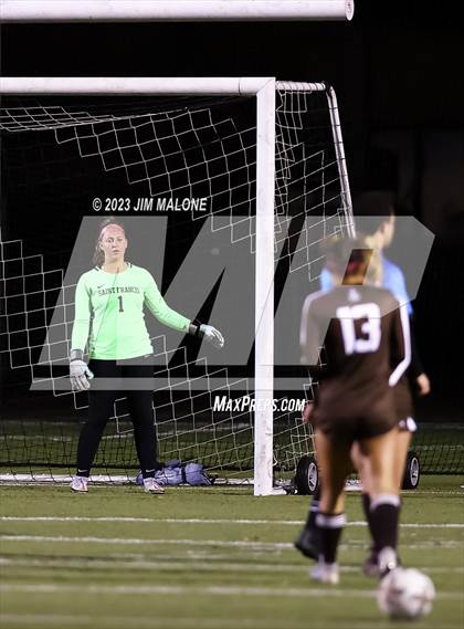 Thumbnail 3 in St. Ignatius College Preparatory @ Saint Francis (CIFCCS Open Div SemiFinals) photogallery.