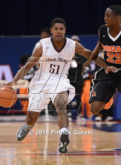 Thumbnail 3 in Lone Peak vs Bogan (Chicago Elite Classic) photogallery.