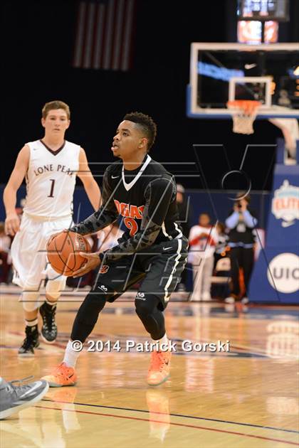 Thumbnail 3 in Lone Peak vs Bogan (Chicago Elite Classic) photogallery.