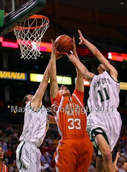 Thumbnail 3 in Newton North vs Mansfield (MIAA Division 1 South Final) photogallery.