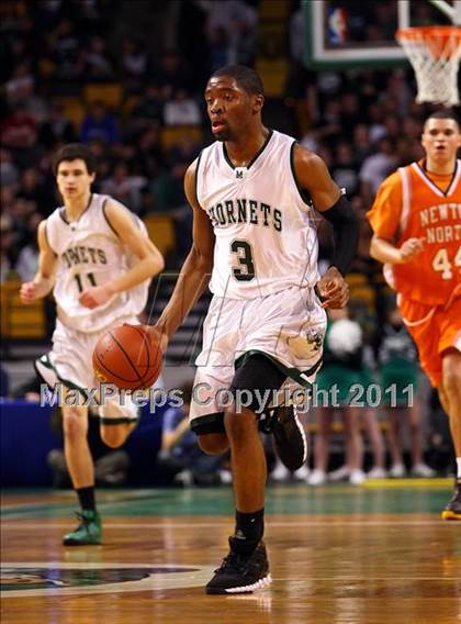 Thumbnail 3 in Newton North vs Mansfield (MIAA Division 1 South Final) photogallery.