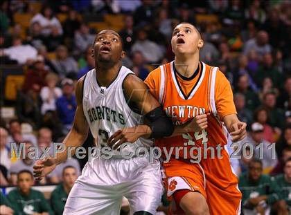 Thumbnail 1 in Newton North vs Mansfield (MIAA Division 1 South Final) photogallery.