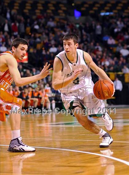 Thumbnail 2 in Newton North vs Mansfield (MIAA Division 1 South Final) photogallery.