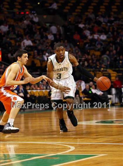 Thumbnail 1 in Newton North vs Mansfield (MIAA Division 1 South Final) photogallery.