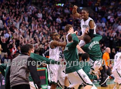 Thumbnail 2 in Newton North vs Mansfield (MIAA Division 1 South Final) photogallery.