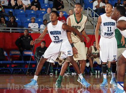 Thumbnail 1 in DeSoto vs. Madison Prep (Thanksgiving Hoopfest) photogallery.