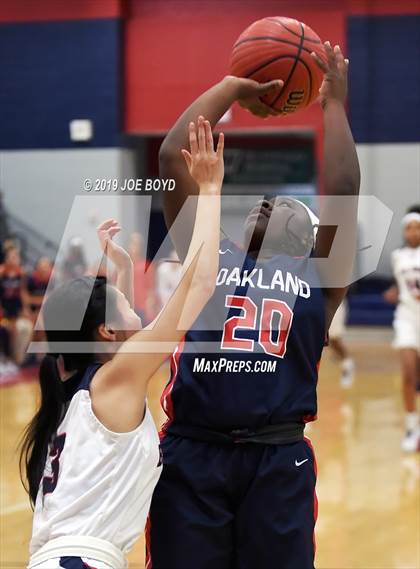 Thumbnail 2 in Oakland vs Bob Jones (Huntsville Hospital SportsCenter / TOC Ladies Classic) photogallery.