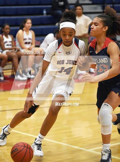 Thumbnail 2 in Oakland vs Bob Jones (Huntsville Hospital SportsCenter / TOC Ladies Classic) photogallery.