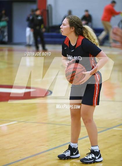 Thumbnail 1 in Oakland vs Bob Jones (Huntsville Hospital SportsCenter / TOC Ladies Classic) photogallery.