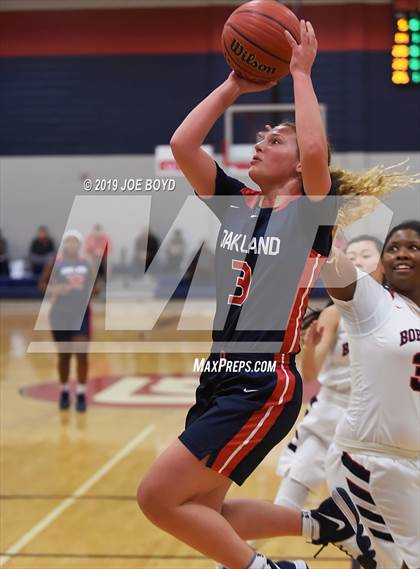 Thumbnail 3 in Oakland vs Bob Jones (Huntsville Hospital SportsCenter / TOC Ladies Classic) photogallery.