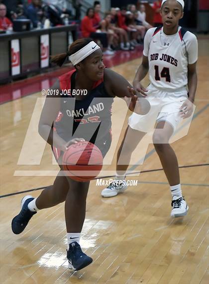 Thumbnail 2 in Oakland vs Bob Jones (Huntsville Hospital SportsCenter / TOC Ladies Classic) photogallery.