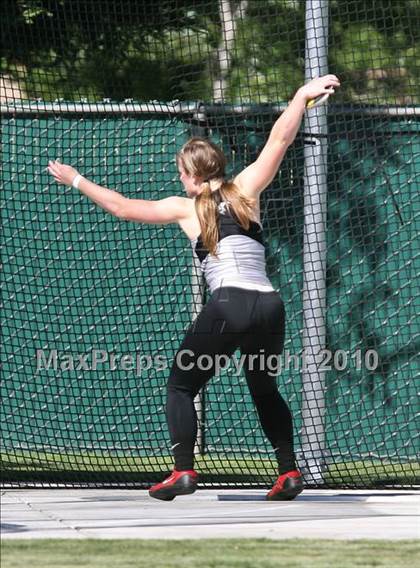 Thumbnail 1 in CIF State Championships (Prelims - Girls Discus) photogallery.