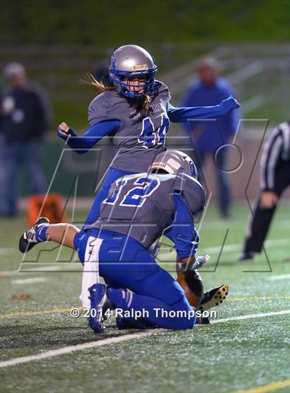 Thumbnail 1 in Modesto Christian vs. Capital Christian (CIF SJS D-6 Final) photogallery.