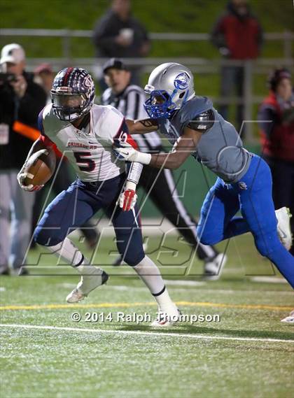 Thumbnail 3 in Modesto Christian vs. Capital Christian (CIF SJS D-6 Final) photogallery.