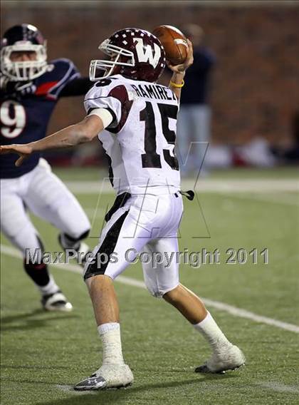 Thumbnail 1 in Wylie vs. Ryan (4A Division 1 Semifinals) photogallery.