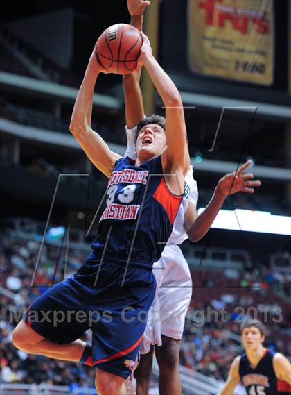 Thumbnail 1 in Scottsdale Christian Academy vs. Gilbert Christian (AIA D3 Semifinals) photogallery.