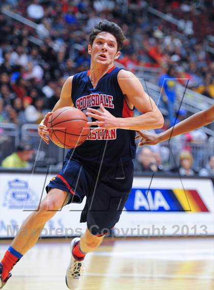 Thumbnail 3 in Scottsdale Christian Academy vs. Gilbert Christian (AIA D3 Semifinals) photogallery.