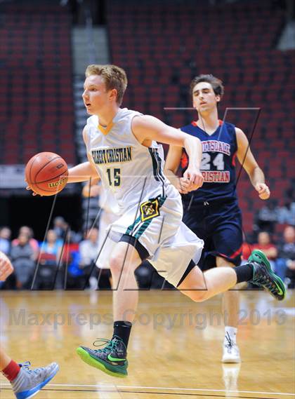 Thumbnail 2 in Scottsdale Christian Academy vs. Gilbert Christian (AIA D3 Semifinals) photogallery.