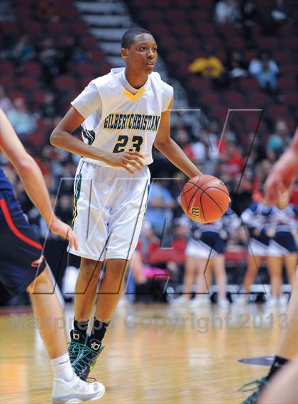 Thumbnail 1 in Scottsdale Christian Academy vs. Gilbert Christian (AIA D3 Semifinals) photogallery.