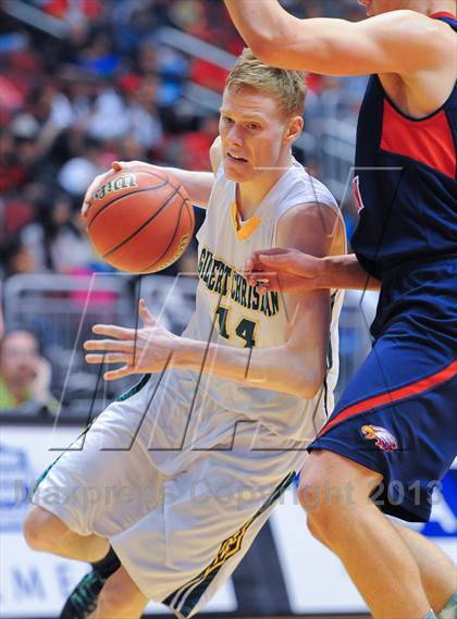 Thumbnail 1 in Scottsdale Christian Academy vs. Gilbert Christian (AIA D3 Semifinals) photogallery.
