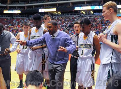 Thumbnail 2 in Scottsdale Christian Academy vs. Gilbert Christian (AIA D3 Semifinals) photogallery.