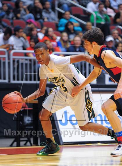 Thumbnail 2 in Scottsdale Christian Academy vs. Gilbert Christian (AIA D3 Semifinals) photogallery.