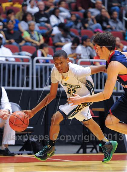 Thumbnail 3 in Scottsdale Christian Academy vs. Gilbert Christian (AIA D3 Semifinals) photogallery.