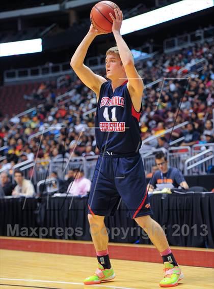 Thumbnail 1 in Scottsdale Christian Academy vs. Gilbert Christian (AIA D3 Semifinals) photogallery.