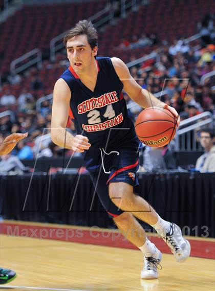 Thumbnail 1 in Scottsdale Christian Academy vs. Gilbert Christian (AIA D3 Semifinals) photogallery.