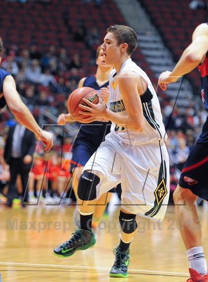 Thumbnail 3 in Scottsdale Christian Academy vs. Gilbert Christian (AIA D3 Semifinals) photogallery.