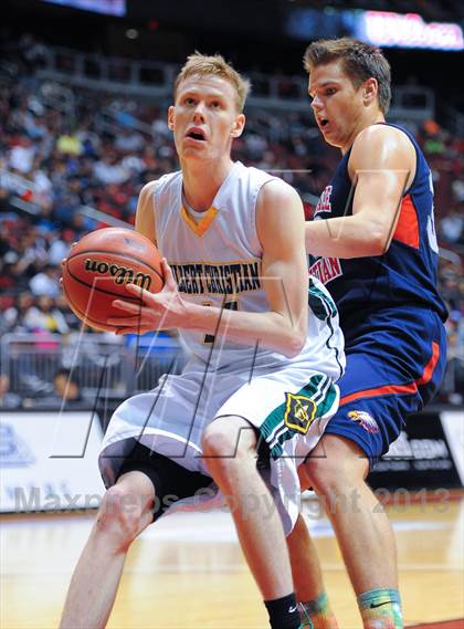 Thumbnail 3 in Scottsdale Christian Academy vs. Gilbert Christian (AIA D3 Semifinals) photogallery.