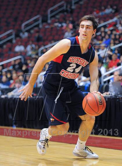 Thumbnail 3 in Scottsdale Christian Academy vs. Gilbert Christian (AIA D3 Semifinals) photogallery.