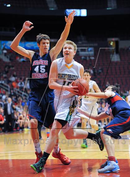 Thumbnail 1 in Scottsdale Christian Academy vs. Gilbert Christian (AIA D3 Semifinals) photogallery.