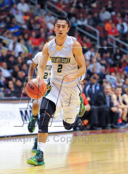Thumbnail 1 in Scottsdale Christian Academy vs. Gilbert Christian (AIA D3 Semifinals) photogallery.