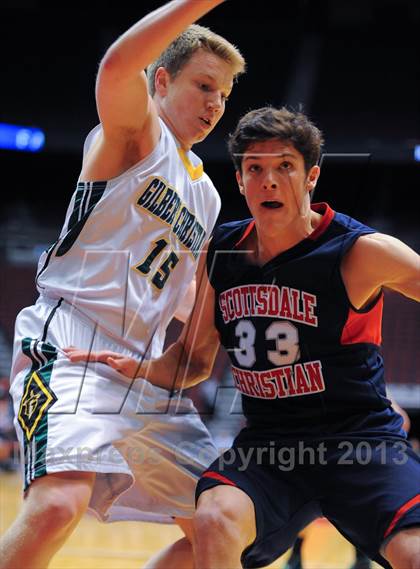 Thumbnail 1 in Scottsdale Christian Academy vs. Gilbert Christian (AIA D3 Semifinals) photogallery.