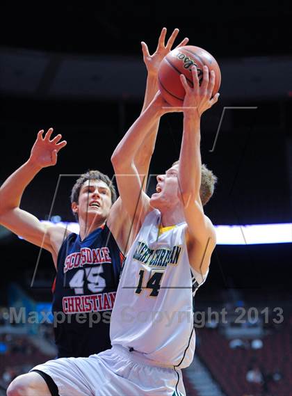 Thumbnail 1 in Scottsdale Christian Academy vs. Gilbert Christian (AIA D3 Semifinals) photogallery.