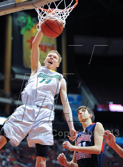 Thumbnail 2 in Scottsdale Christian Academy vs. Gilbert Christian (AIA D3 Semifinals) photogallery.
